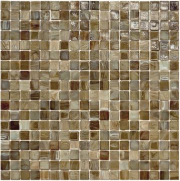 Sicis Natural Sandalwood, 5/8" x  5/8" - Glass Mosaic Tile